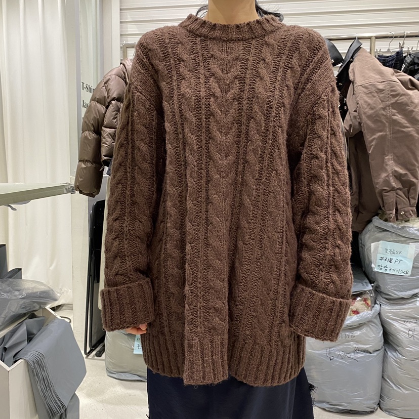 BRICKLANE韓國直郵㊣女士新品休閑25秋冬真品推薦熱賣針織衫BRICKLANE針織衫圖色2