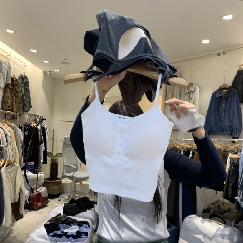 HIPTIQUE東大門㊣代購女裝新款職業真品時尚熱賣休閑吊帶背心HIPTIQUE吊帶/背心圖色4