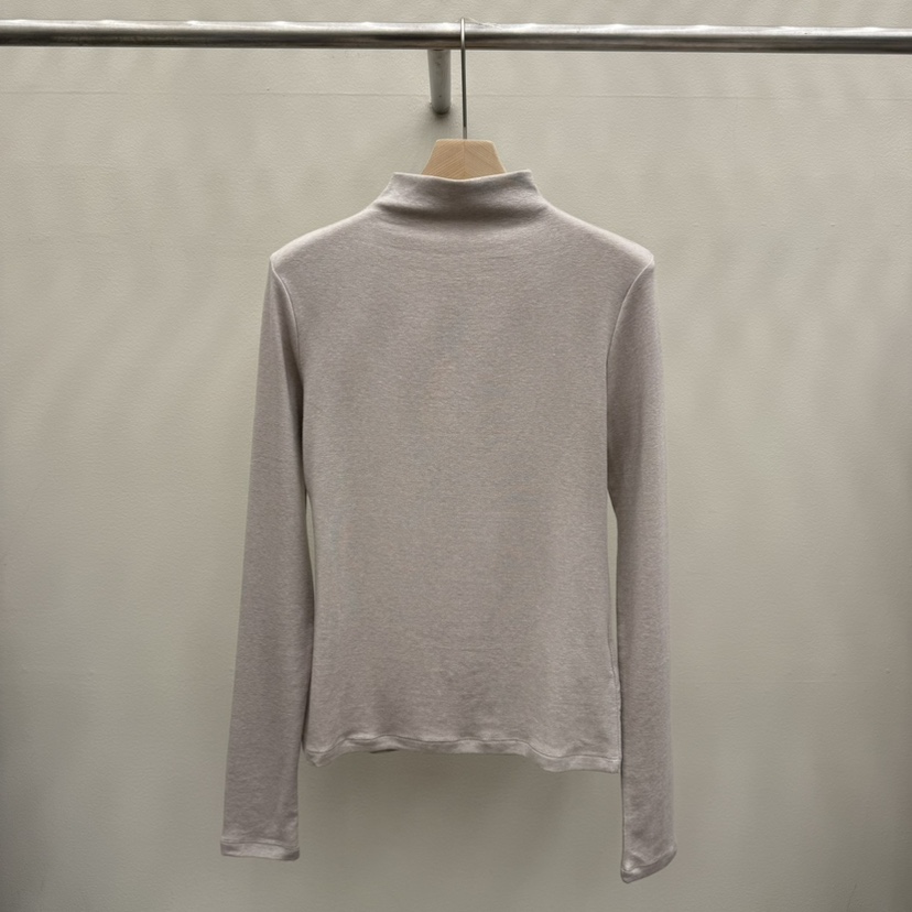 EOOB/LAMEREI東大門㊣實拍女士新品休閑推薦長袖T恤羊毛高領EOOB/LAMEREI長袖T恤圖色2