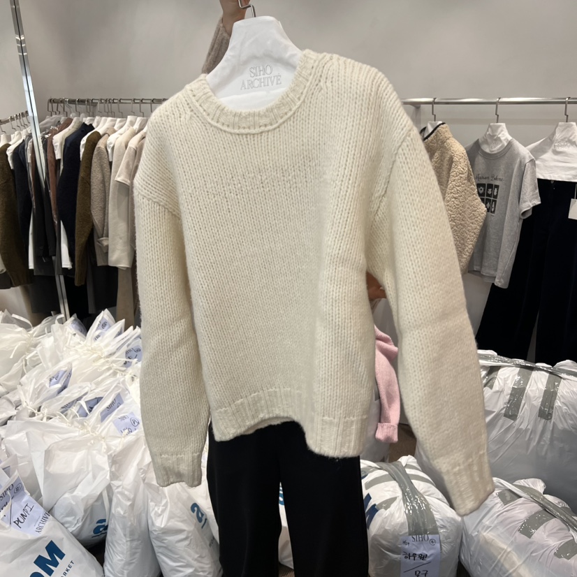 SIHO ARCHIVE東大門㊣代購女士新款人氣職業25秋冬熱賣毛衣SIHO ARCHIVE毛衣圖色3