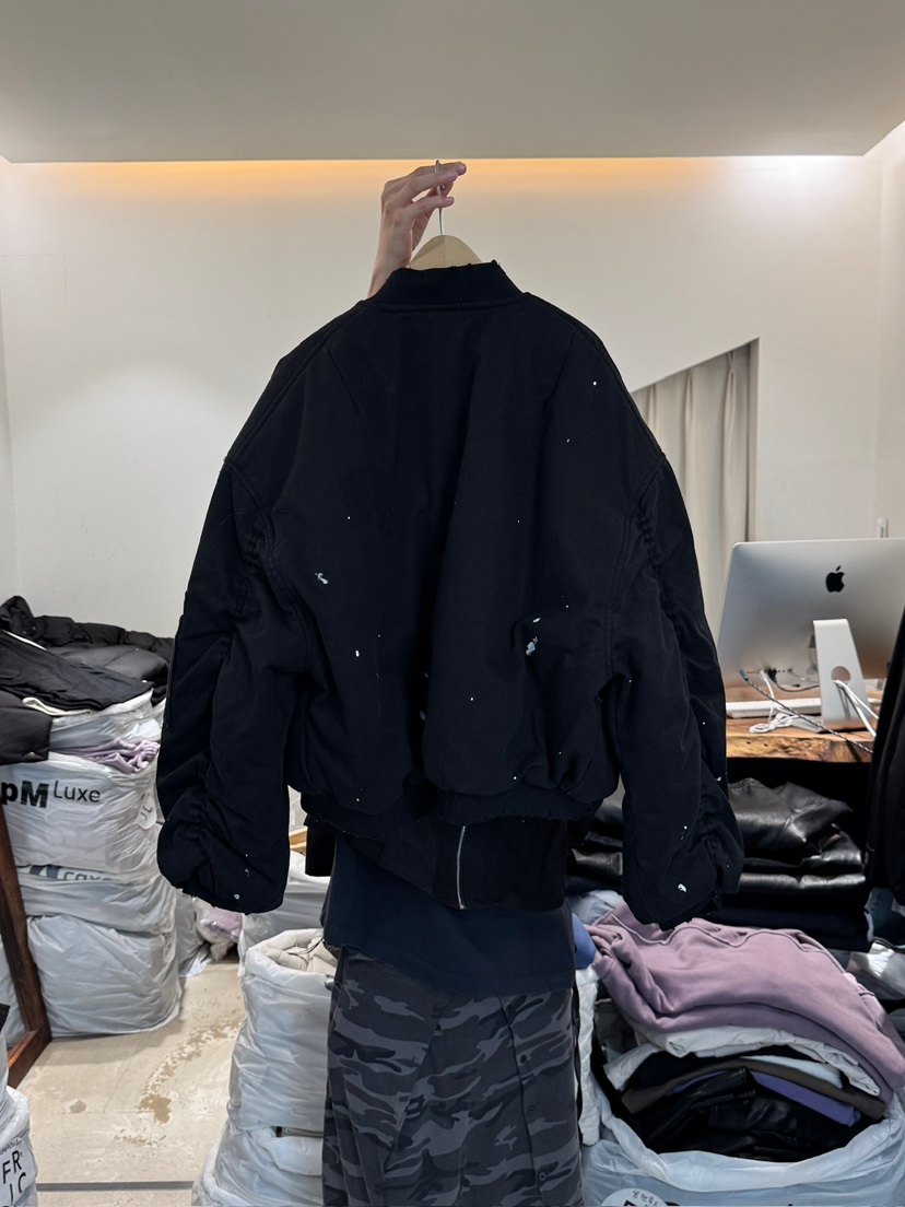 FRIC韓國代購㊣女裝新品熱賣人氣25秋冬職業真品休閑夾克棉FRIC夾克