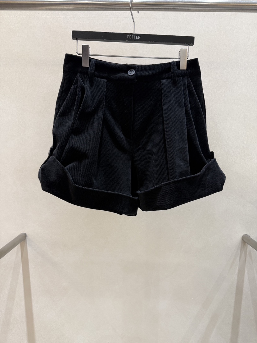 FEFFER韓國直郵㊣女士新品25秋冬休閑推薦人氣熱賣短褲燈芯絨FEFFER短褲圖色3