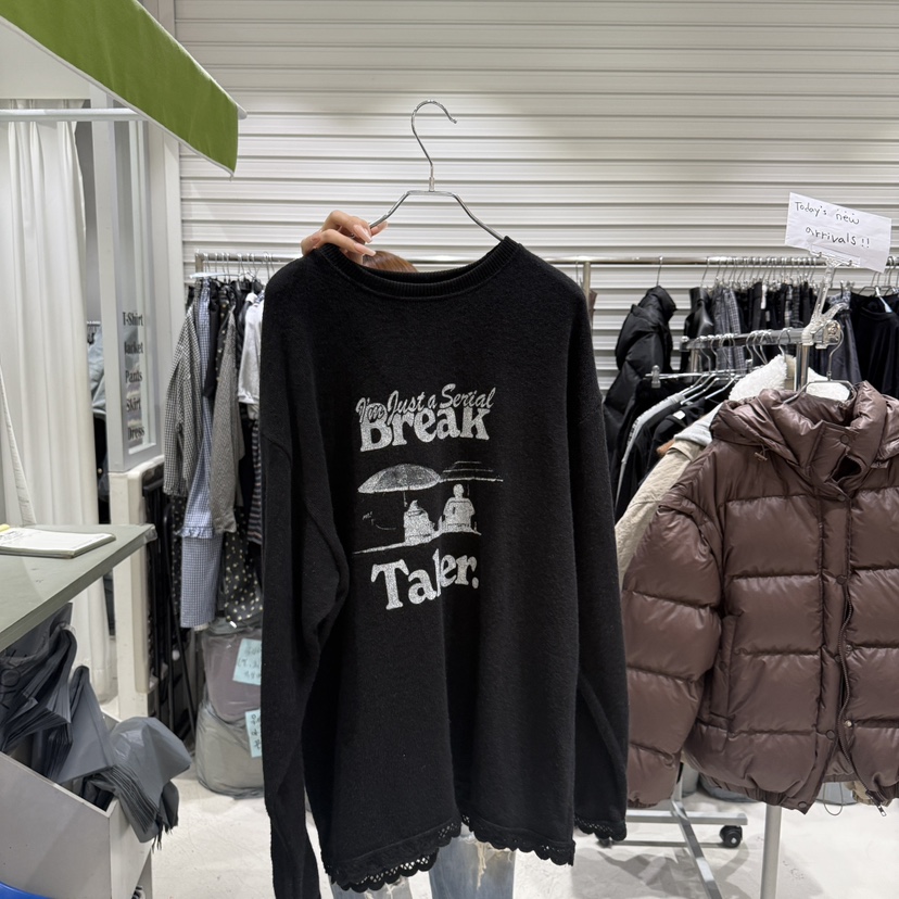 BRICKLANE東大門㊣代購女士新品休閑人氣時尚熱賣25秋冬長袖T恤BRICKLANE長袖T恤圖色2