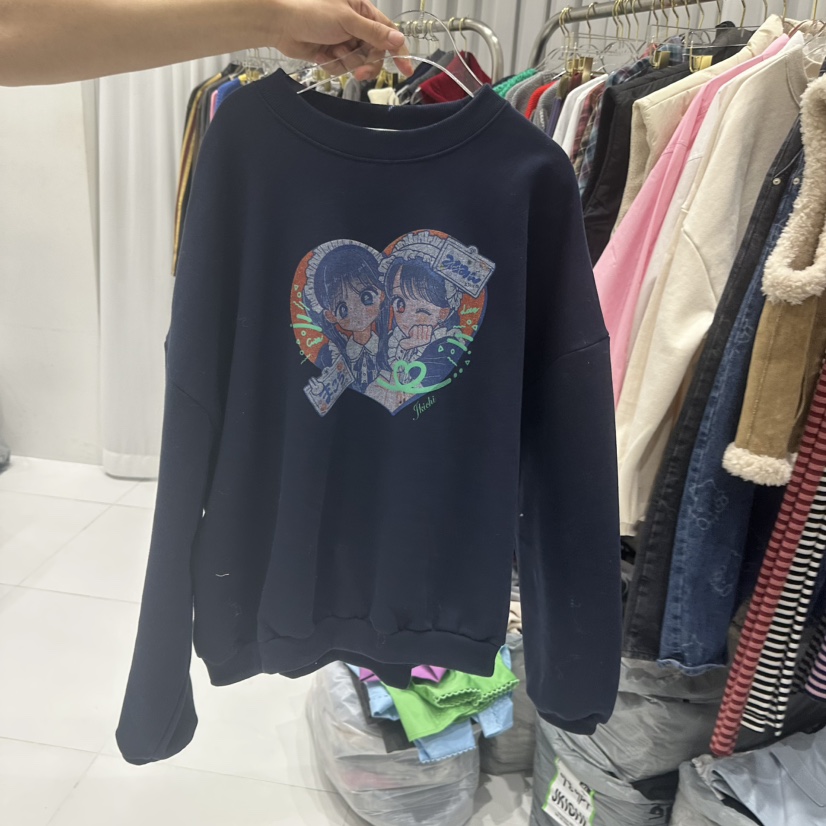 JKICHI東大門㊣代購女士新款推薦休閑時尚真品25秋冬熱賣衛衣JKICHI衛衣圖色2