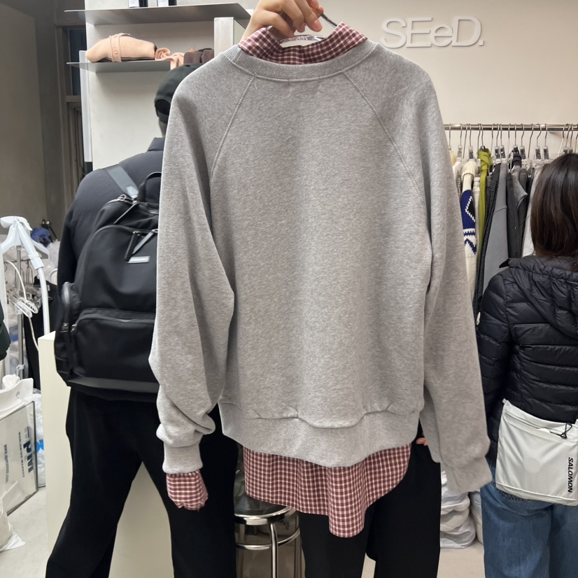 LEESEED-A韓國直郵㊣女士新品25秋冬人氣熱賣衛衣不含內搭SEeD/LEESEED衛衣