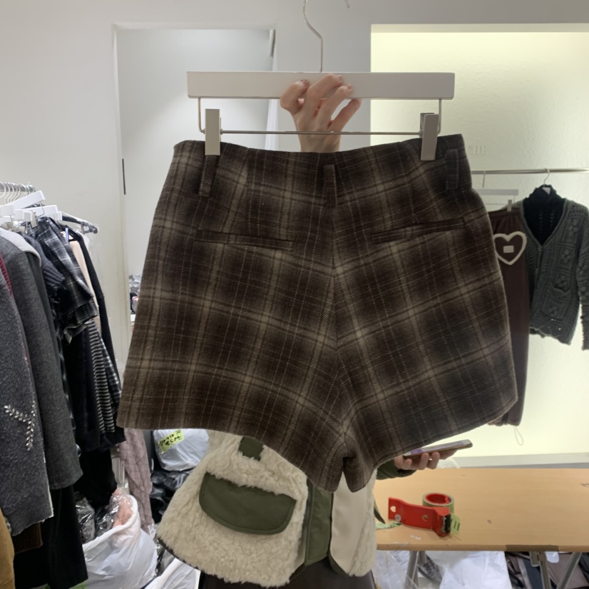 TYCHE東大門㊣實拍女裝新品時尚職業推薦熱賣人氣真品裙褲格紋TYCHE裙褲