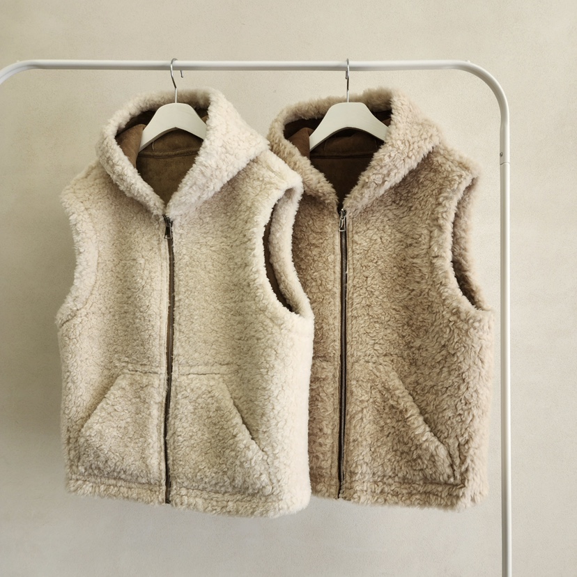 LA BLOOM東大門㊣實拍女裝新品休閑真品人氣馬甲里外穿雙面La Bloom馬甲