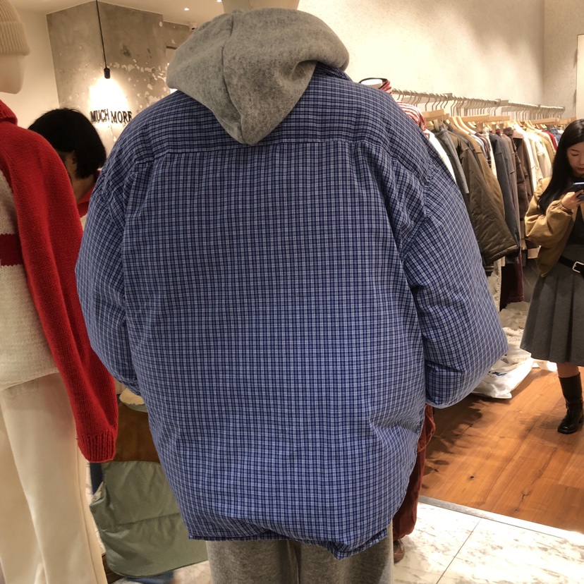 HEBON韓國代購㊣女裝新款推薦職業25秋冬短款羽絨服填充鵝絨HEBON短款羽絨服