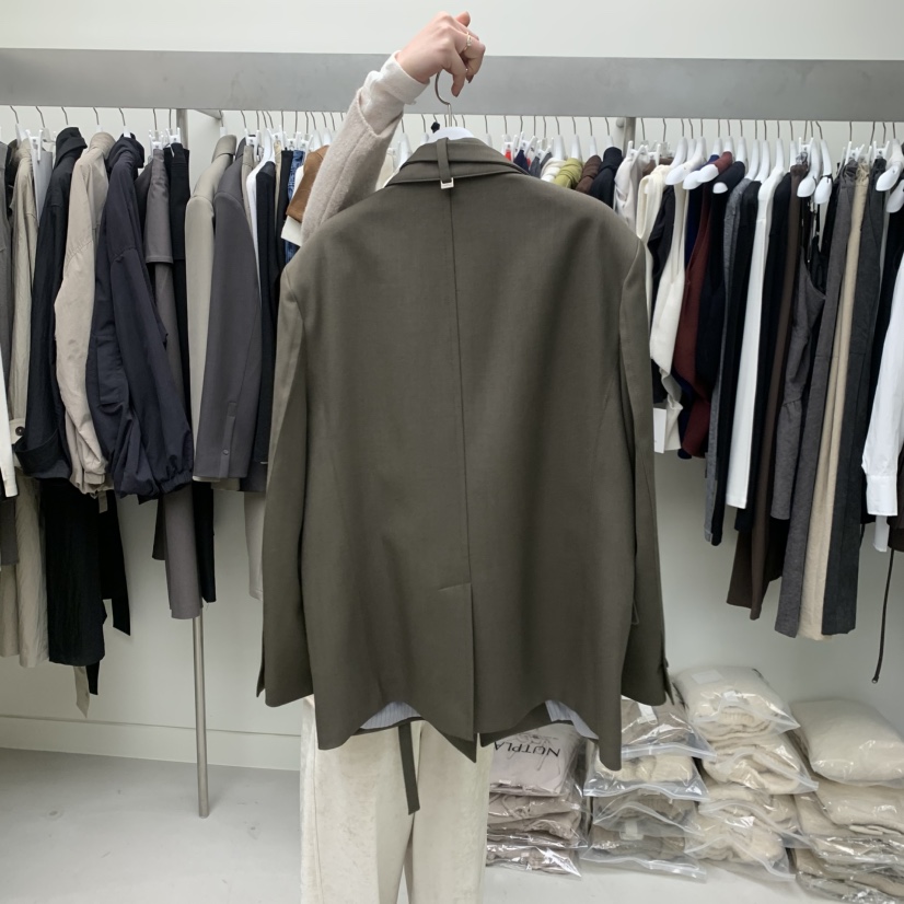 NUTPLAN東大門㊣直郵女士新品真品推薦休閑職業25秋冬夾克含脖帶NUTPLAN夾克