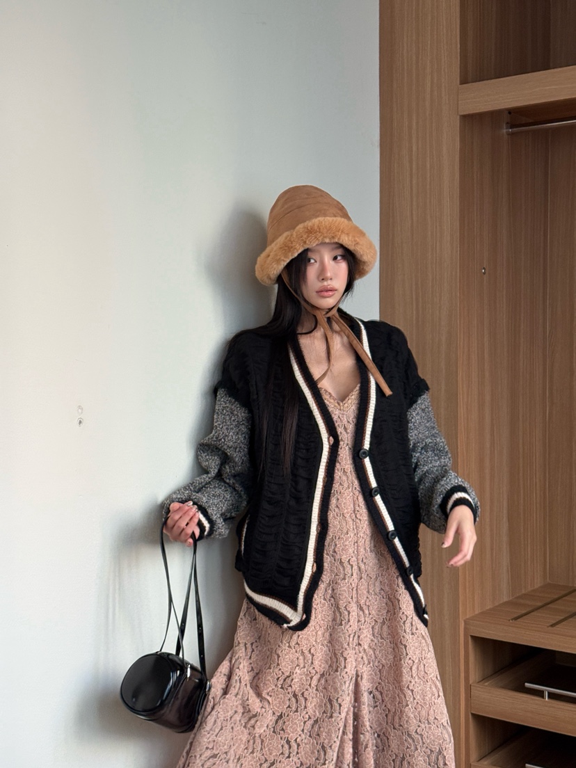 TRIPLE SEVEN東大門㊣直郵女裝新款推薦休閑職業25秋冬針織衫TRIPLE SEVEN針織衫