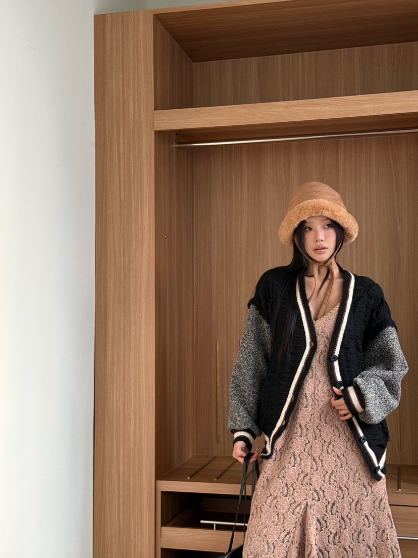 TRIPLE SEVEN東大門㊣直郵女裝新款推薦休閑職業25秋冬針織衫TRIPLE SEVEN針織衫