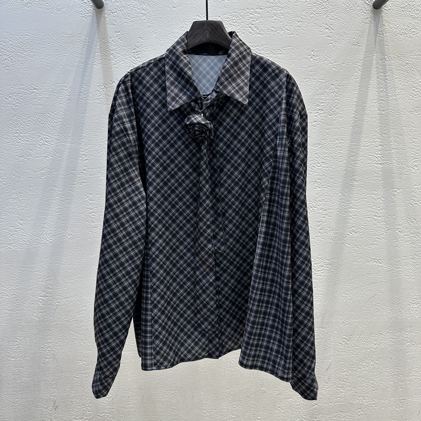 TRIPLE SEVEN東大門㊣直郵女裝新款25秋冬襯衫蕾絲衫不含配飾TRIPLE SEVEN襯衫/蕾絲衫圖色2