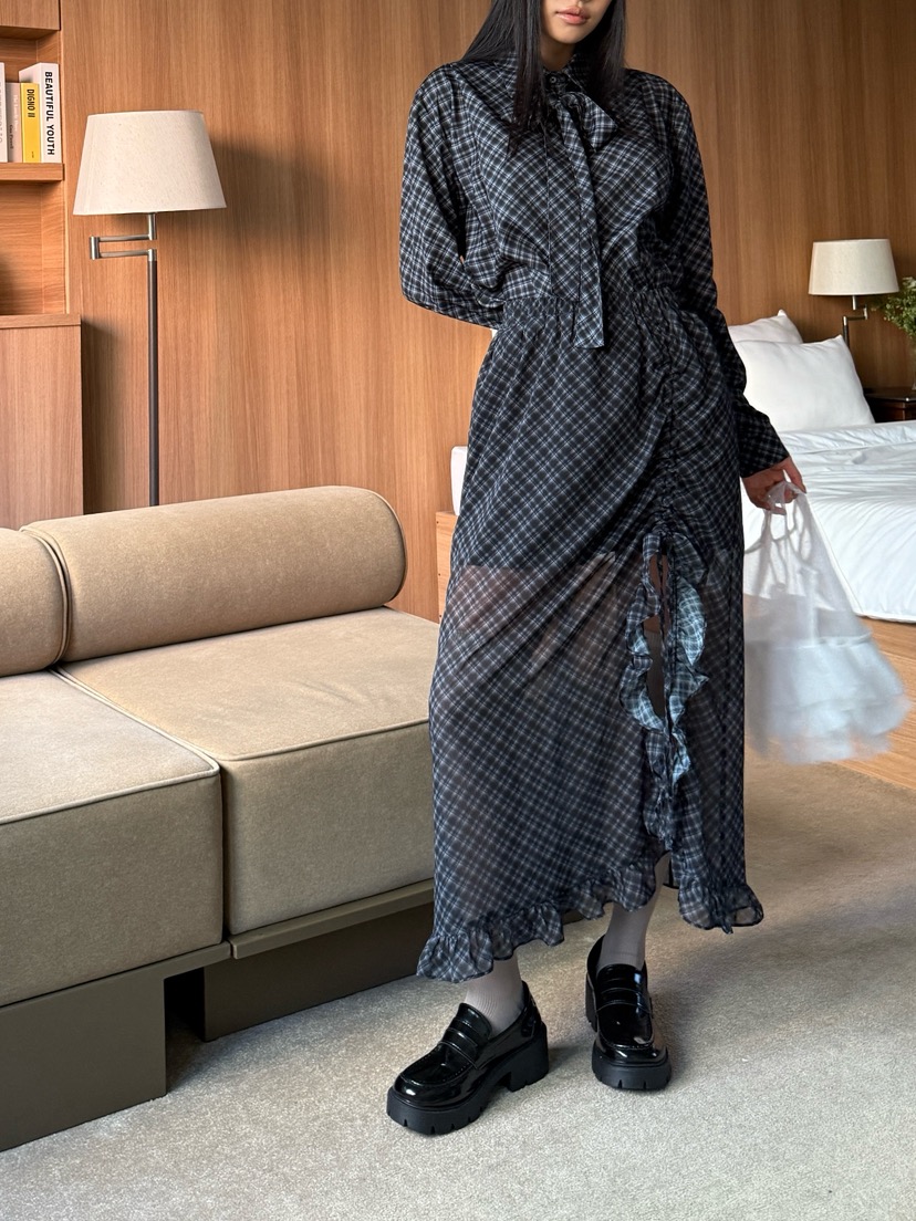 TRIPLE SEVEN東大門㊣直郵女裝新品真品推薦休閑熱賣職業長裙TRIPLE SEVEN長裙