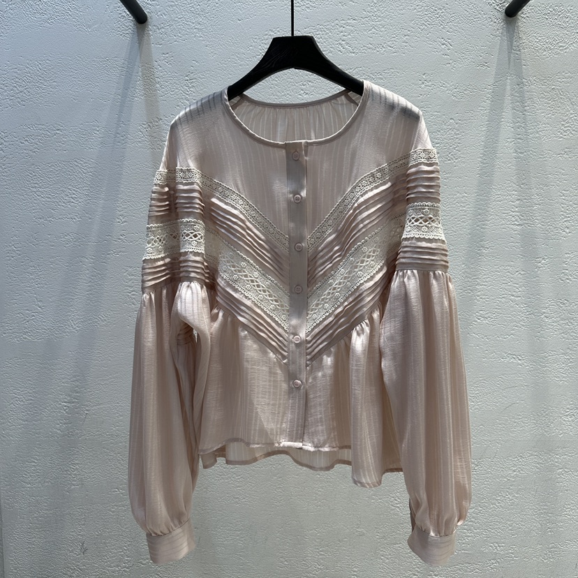 TRIPLE SEVEN東大門㊣直郵女裝新品25秋冬人氣推薦襯衫蕾絲衫TRIPLE SEVEN襯衫/蕾絲衫圖色2