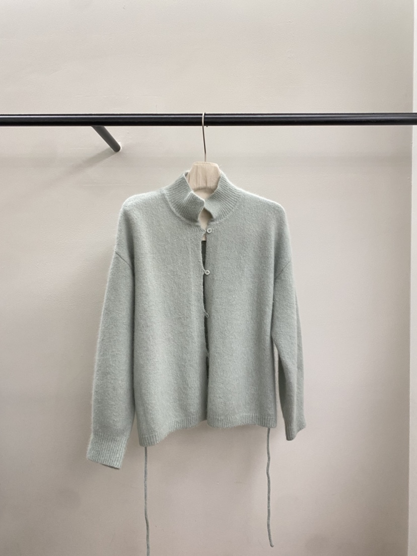 JADEMARKET韓國直郵㊣女士新款真品熱賣25秋冬針織衫含腰繩JADE MARKET針織衫