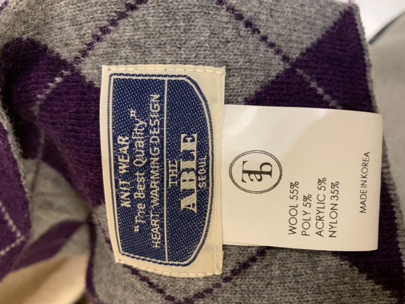 THE ABLE東大門㊣代購女士新款推薦人氣休閑熱賣真品圍巾披肩THE ABLE/TA圍巾/披肩