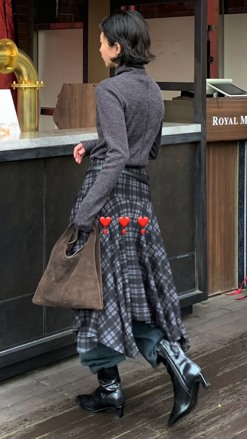 OVER RICH東大門㊣實拍女裝新款職業休閑25秋冬人氣長袖T恤OVER RICH長袖T恤