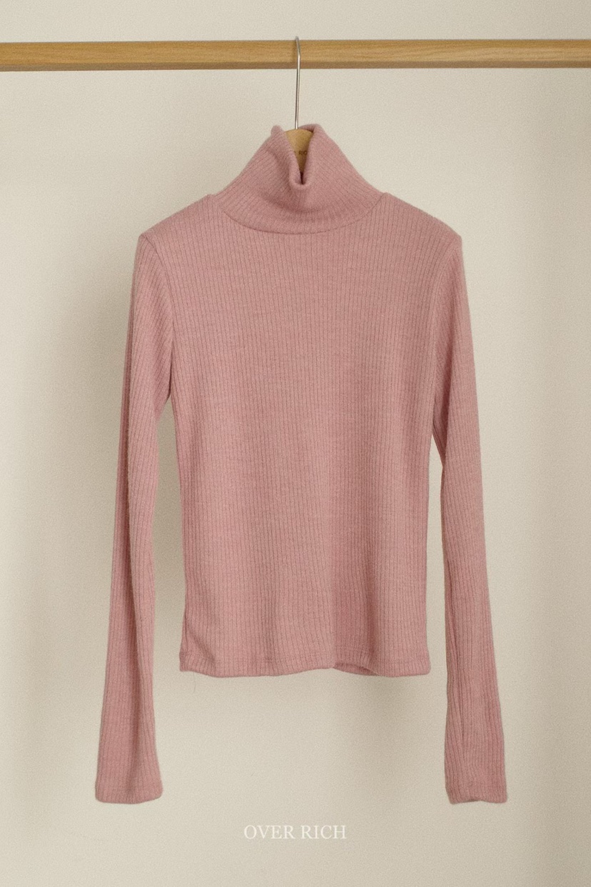 OVER RICH東大門㊣實拍女裝新款職業休閑25秋冬人氣長袖T恤OVER RICH長袖T恤