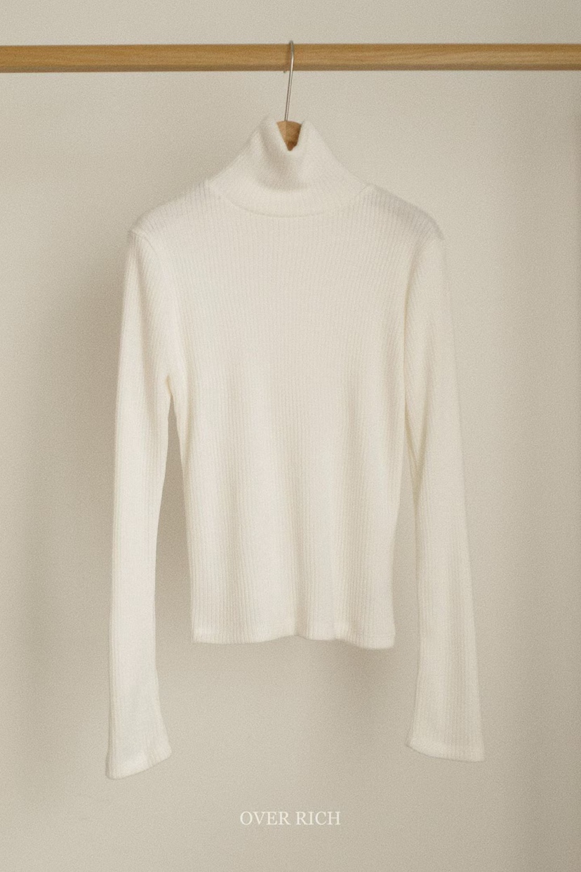 OVER RICH東大門㊣實拍女裝新款職業休閑25秋冬人氣長袖T恤OVER RICH長袖T恤圖色2