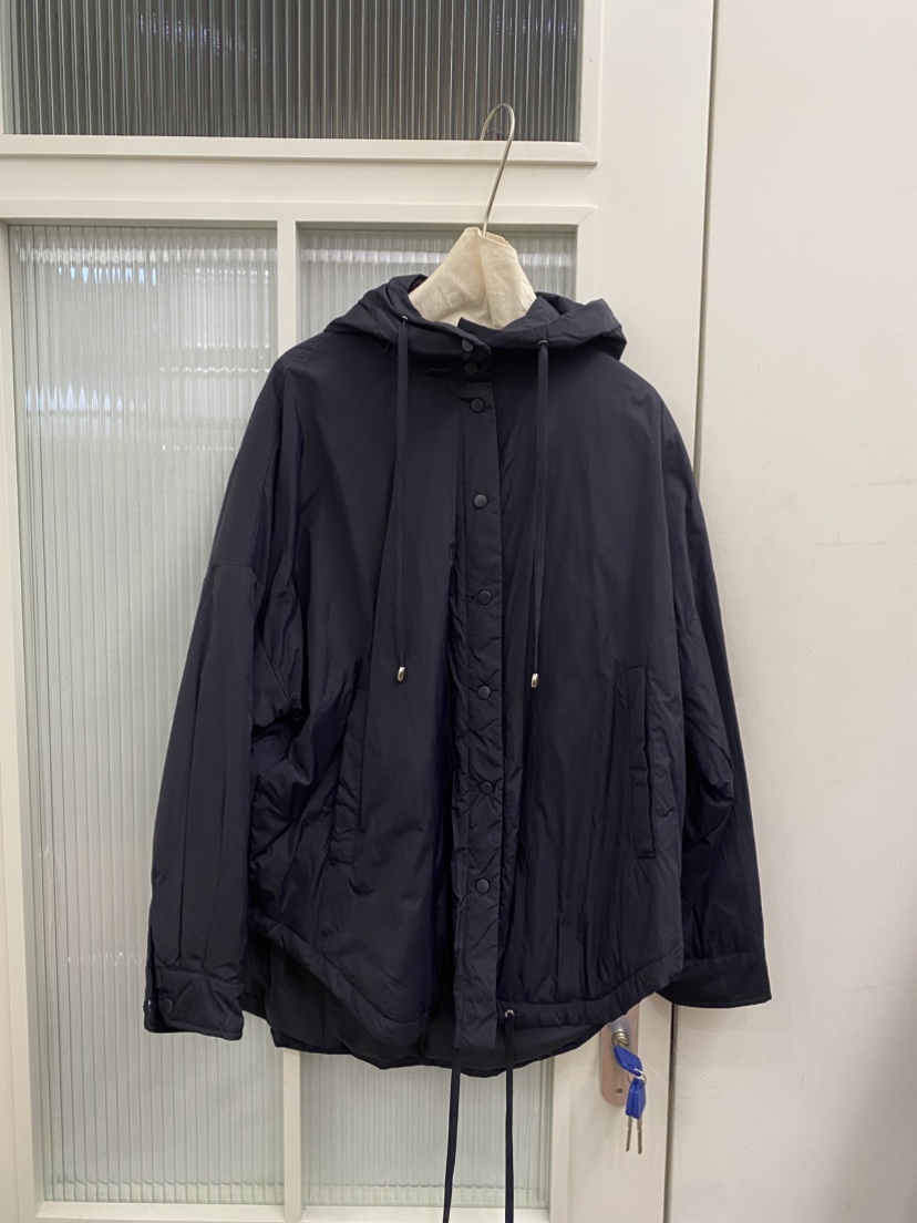 JADEMARKET東大門㊣實拍女士新款時尚推薦職業短款棉服連帽JADE MARKET短款棉服圖色4