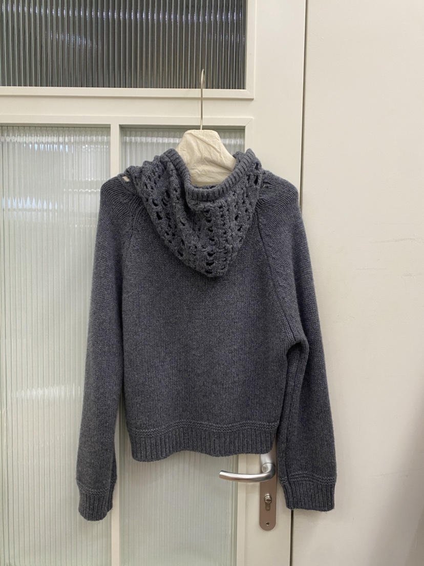 JADEMARKET東大門㊣實拍女士新品人氣真品職業針織衫開衫連帽JADE MARKET針織衫