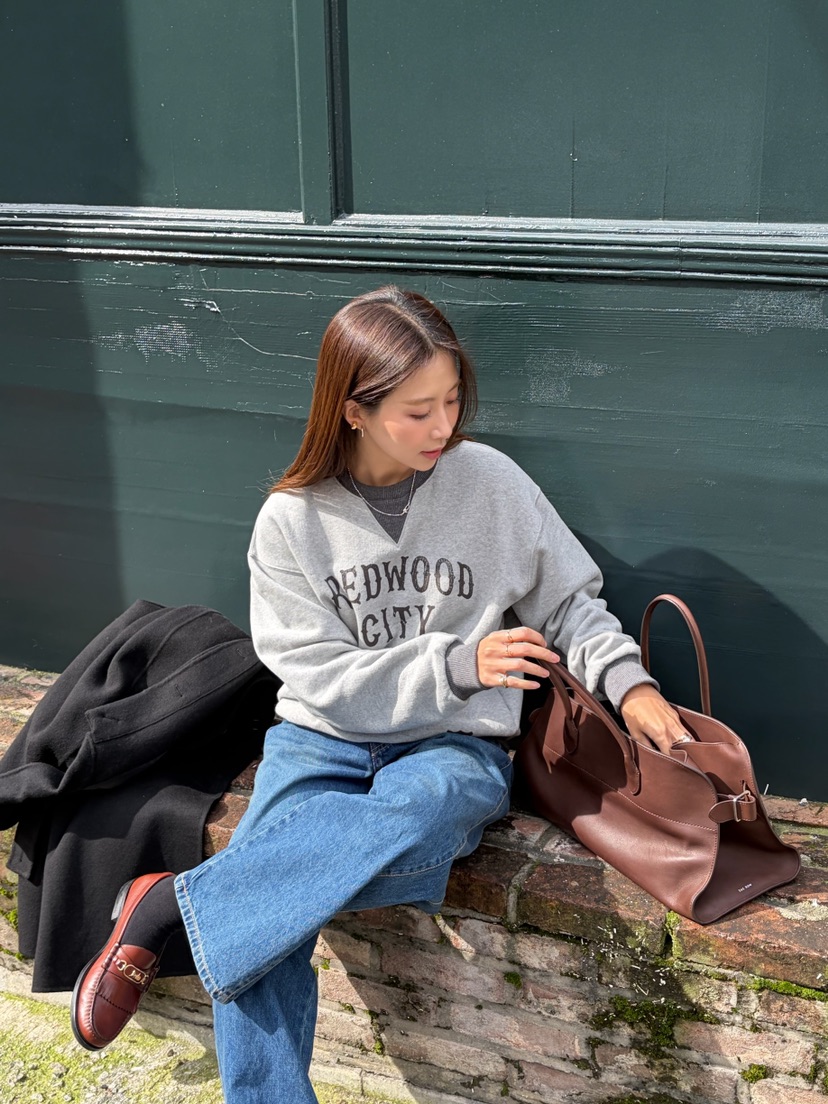 THE ABLE韓國直郵㊣女裝新品25秋冬時尚休閑熱賣推薦人氣衛衣THE ABLE/TA衛衣