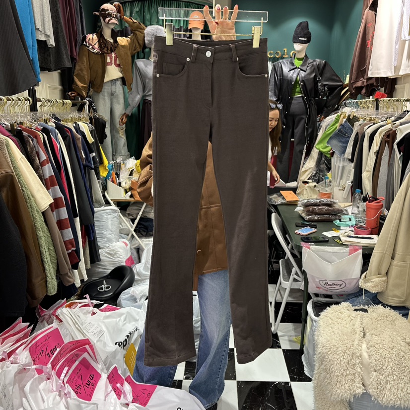 3COLOR東大門㊣實拍女裝新款熱賣牛仔褲Three color牛仔褲圖色2