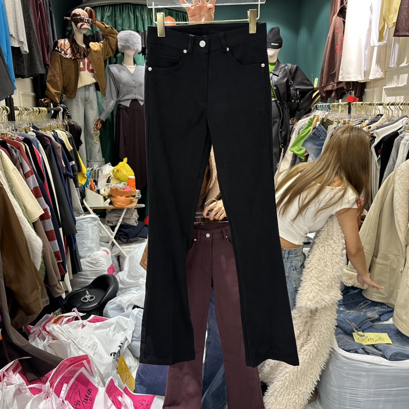 3COLOR東大門㊣實拍女裝新款熱賣牛仔褲Three color牛仔褲圖色3