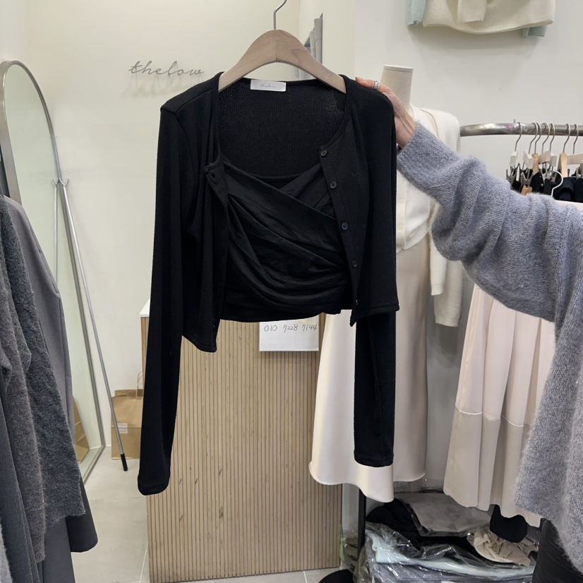 THE LOW東大門㊣直郵女士新品職業推薦真品套裝兩件套套裝THE LOW套裝圖色5