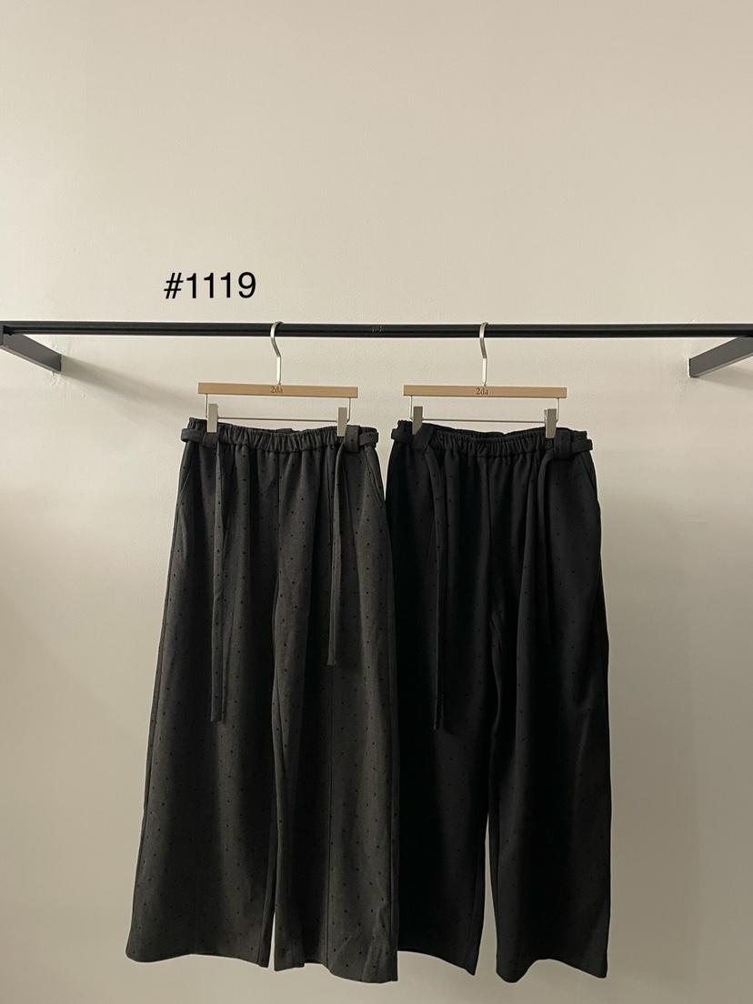 2DA/DARIMI-P東大門㊣實拍女裝新款25秋冬真品休閑褲含腰帶2DA/DARIMI-P休閑褲