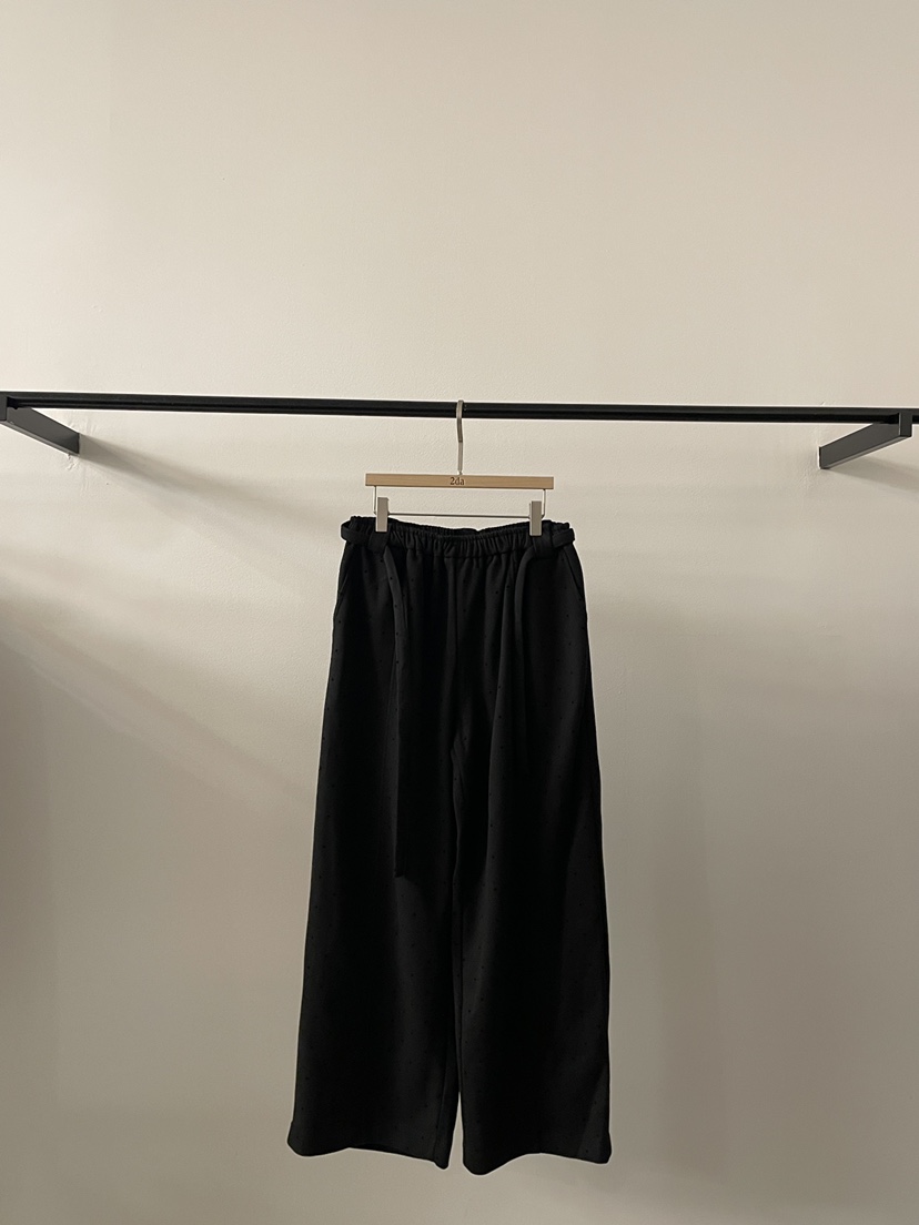 2DA/DARIMI-P東大門㊣實拍女裝新款25秋冬真品休閑褲含腰帶2DA/DARIMI-P休閑褲圖色2黑色