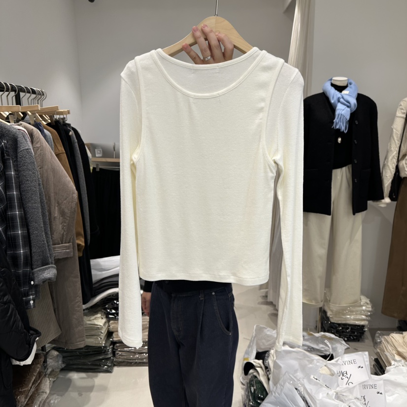 IRVINE韓國代購㊣女士新品人氣休閑推薦時尚25秋冬套裝兩件套IRVINE套裝