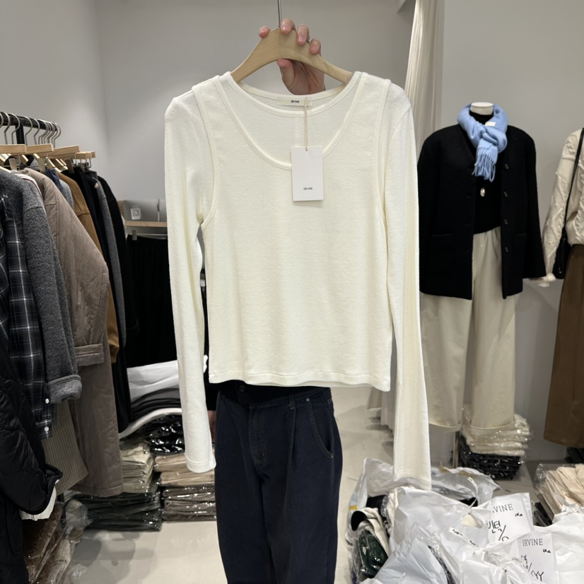 IRVINE韓國代購㊣女士新品人氣休閑推薦時尚25秋冬套裝兩件套IRVINE套裝