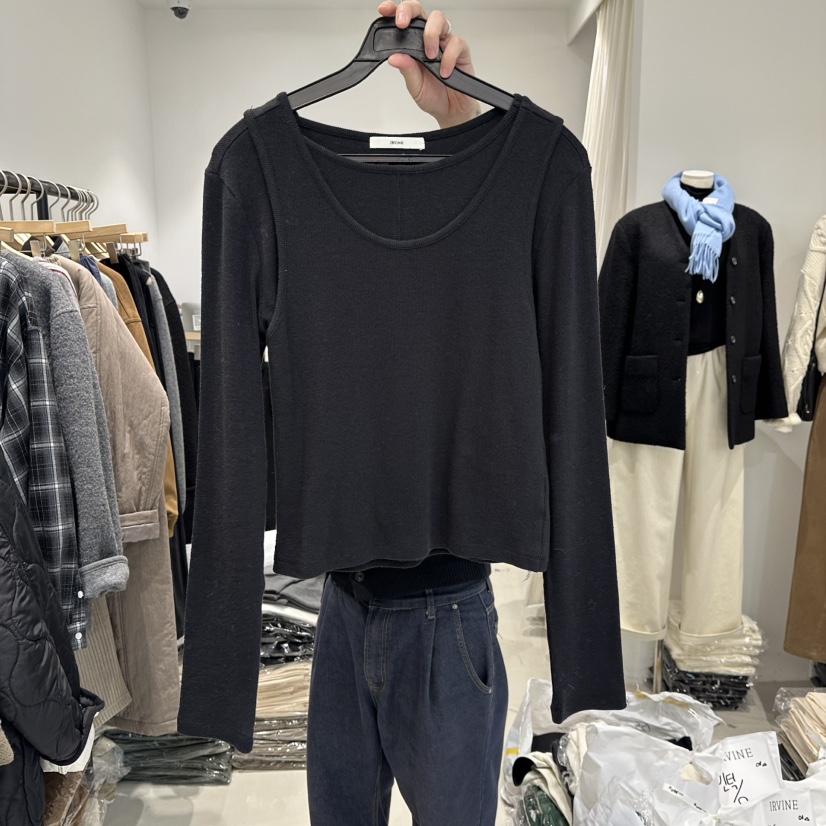 IRVINE韓國代購㊣女士新品人氣休閑推薦時尚25秋冬套裝兩件套IRVINE套裝圖色3