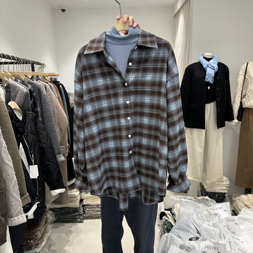 IRVINE東大門㊣實拍女裝新款推薦熱賣職業真品時尚襯衫蕾絲衫IRVINE襯衫/蕾絲衫圖色2