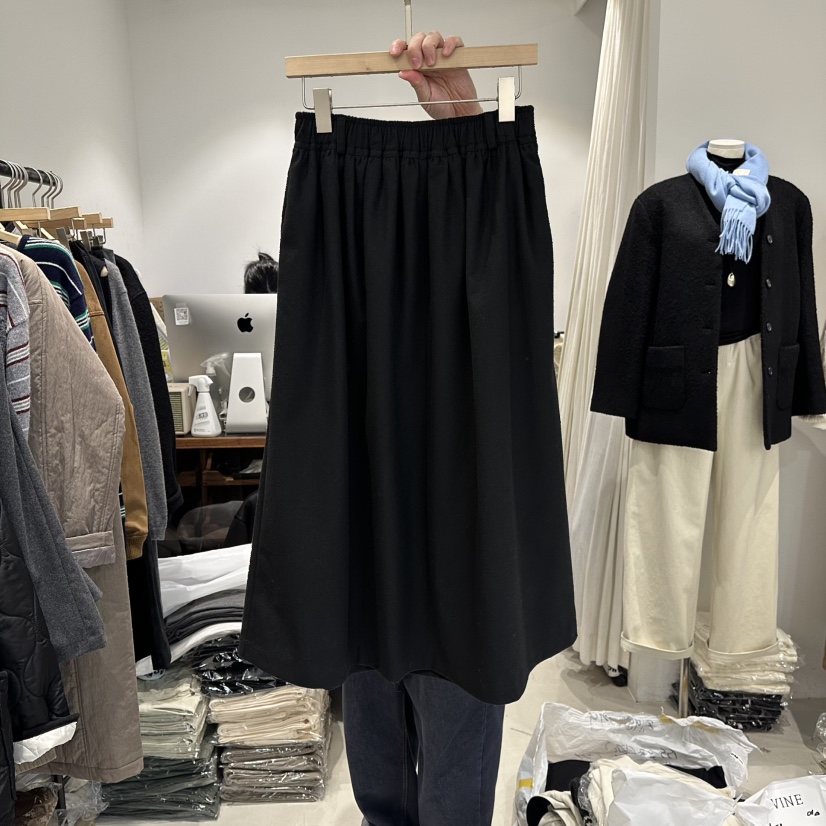 IRVINE東大門㊣直郵女士新品人氣熱賣真品推薦休閑長裙羊毛IRVINE長裙圖色2