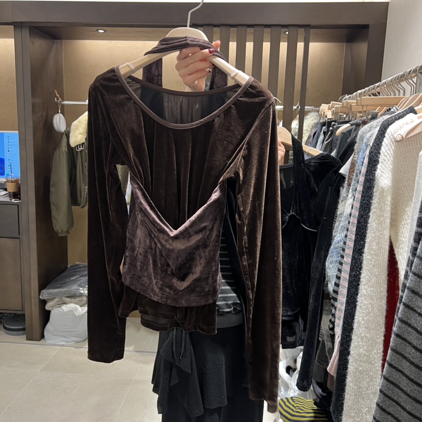 RAWROW東大門㊣實拍女士新款職業真品時尚休閑套裝天鵝絨套裝RAWROW套裝