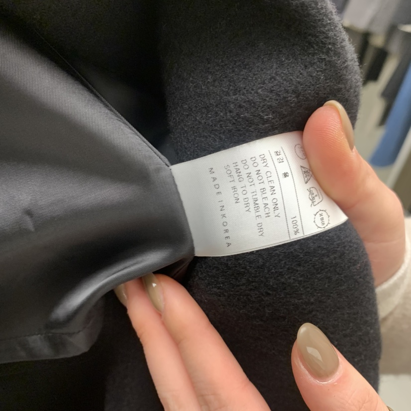 NUTPLAN韓國直郵㊣女士新款推薦時尚人氣真品休閑中長款大衣NUTPLAN中長款大衣