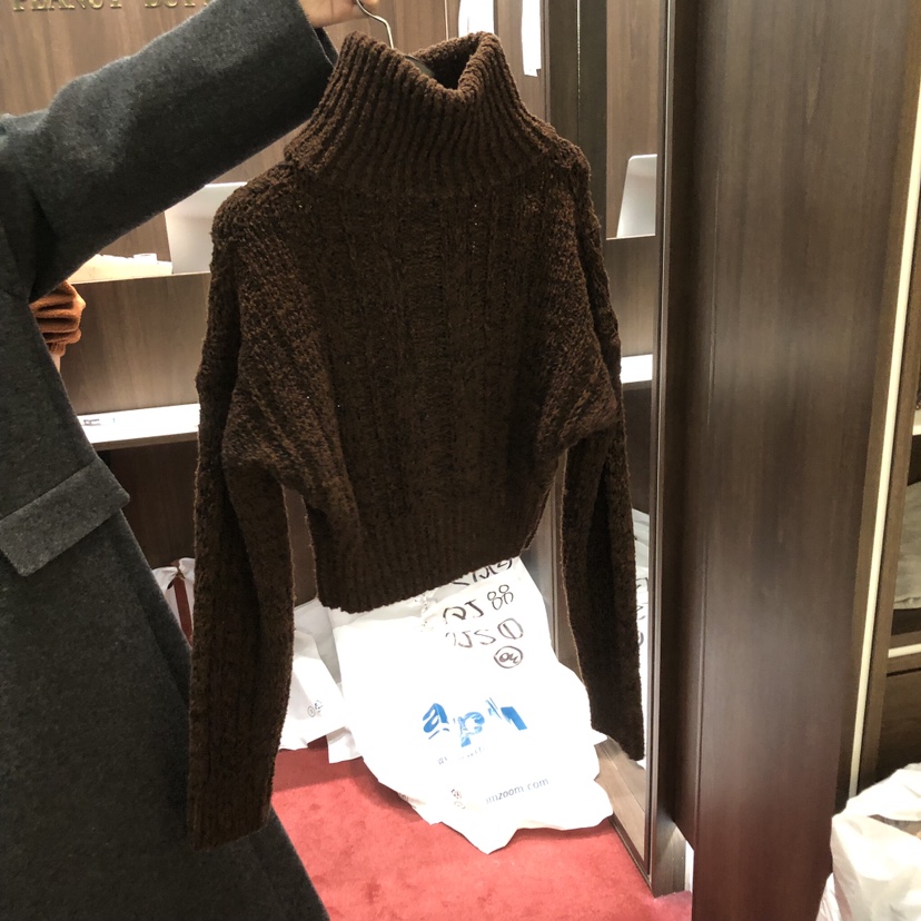 PEANUT BUTTER韓國直郵㊣女裝新款人氣25秋冬時尚熱賣針織衫PEANUT BUTTER針織衫