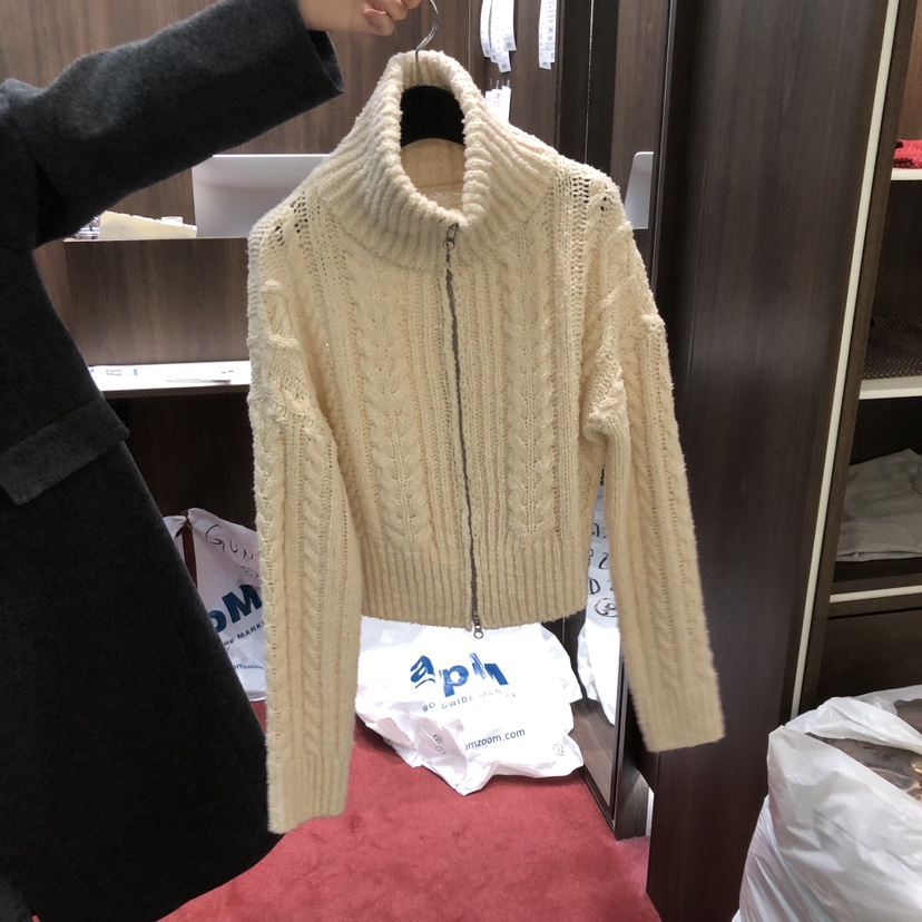 PEANUT BUTTER韓國直郵㊣女裝新款人氣25秋冬時尚熱賣針織衫PEANUT BUTTER針織衫