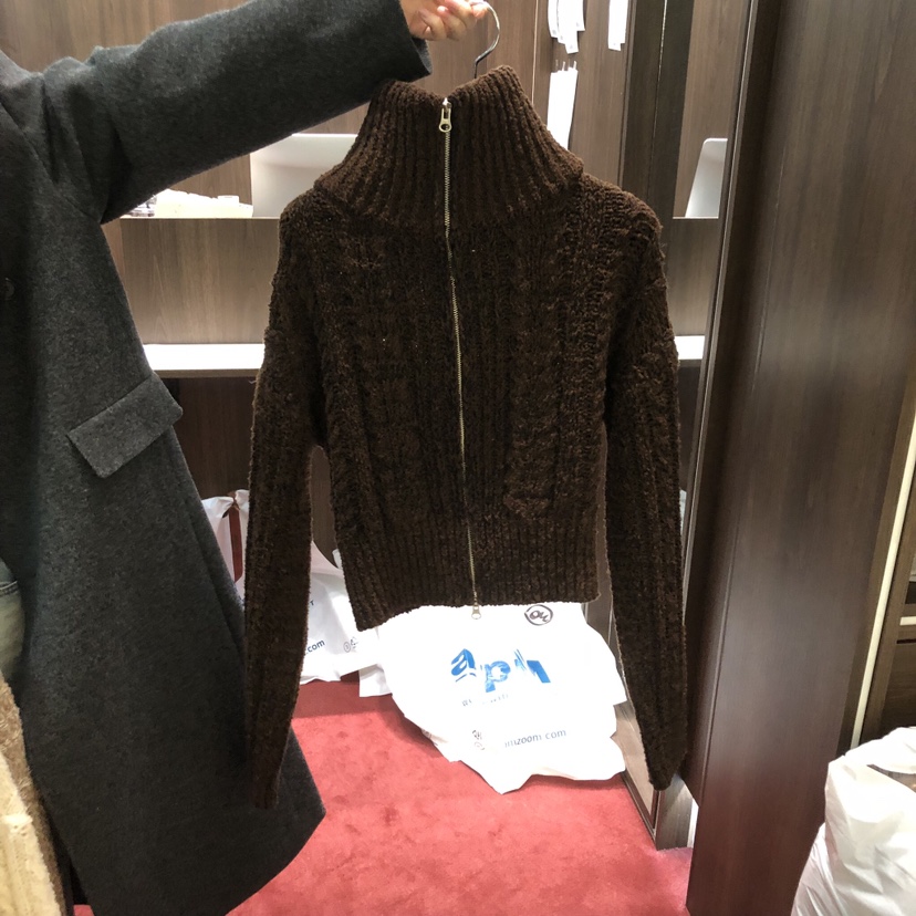 PEANUT BUTTER韓國直郵㊣女裝新款人氣25秋冬時尚熱賣針織衫PEANUT BUTTER針織衫圖色3