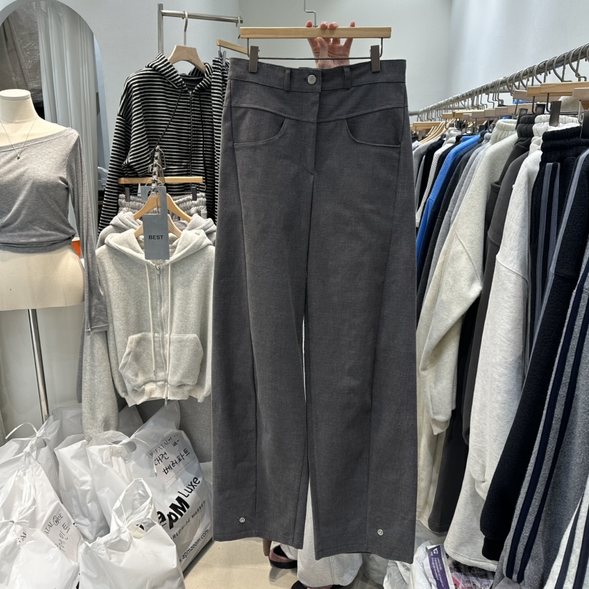 W.FATAL韓國代購㊣女裝新品推薦職業真品熱賣人氣休閑休閑褲W.FATAL休閑褲圖色2