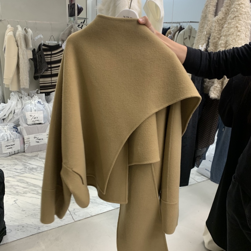 NUTPLAN韓國直郵㊣女士新款推薦真品熱賣人氣時尚職業短款大衣NUTPLAN短款大衣圖色2