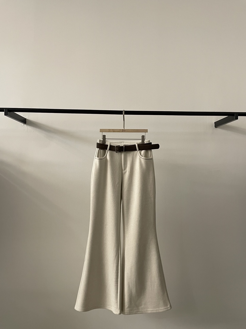 2DA/DARIMI-P韓國直郵㊣女裝新款熱賣休閑25秋冬休閑褲含腰帶2DA/DARIMI-P休閑褲