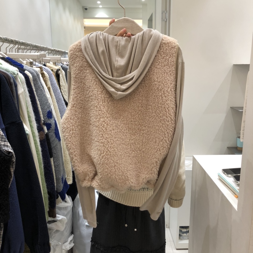 ASOME東大門㊣實拍女士新款時尚人氣熱賣休閑馬甲不含內搭羊毛A.SOME馬甲