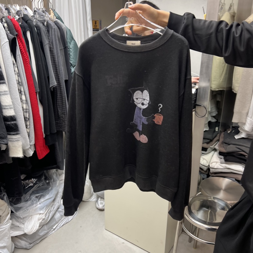 LEESEED-A東大門㊣直郵女士新品職業熱賣人氣休閑衛衣拉絨SEeD/LEESEED衛衣圖色2