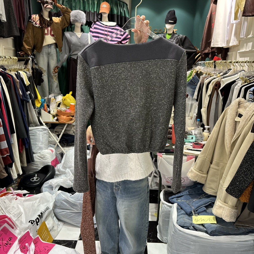 3COLOR東大門㊣實拍女裝新品真品衛衣Three color衛衣