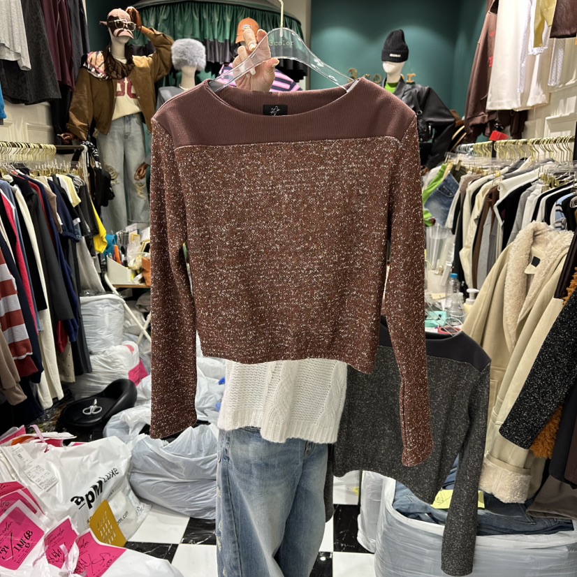 3COLOR東大門㊣實拍女裝新品真品衛衣Three color衛衣