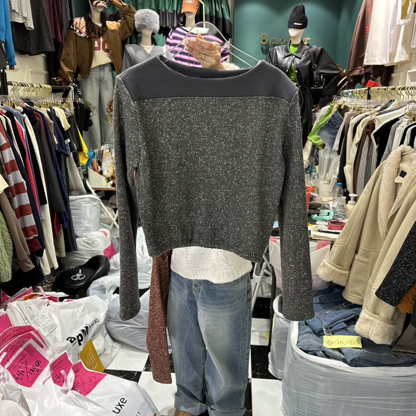 3COLOR東大門㊣實拍女裝新品真品衛衣Three color衛衣圖色2