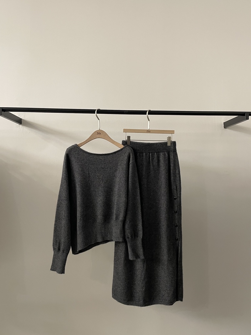 2DA/DARIMI-P韓國代購㊣女士新品推薦人氣25秋冬套裝兩件套2DA/DARIMI-P套裝圖色3